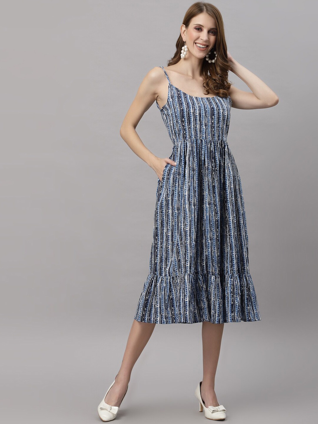 

Ragavi Woman Lily Indigo Dress, Blue