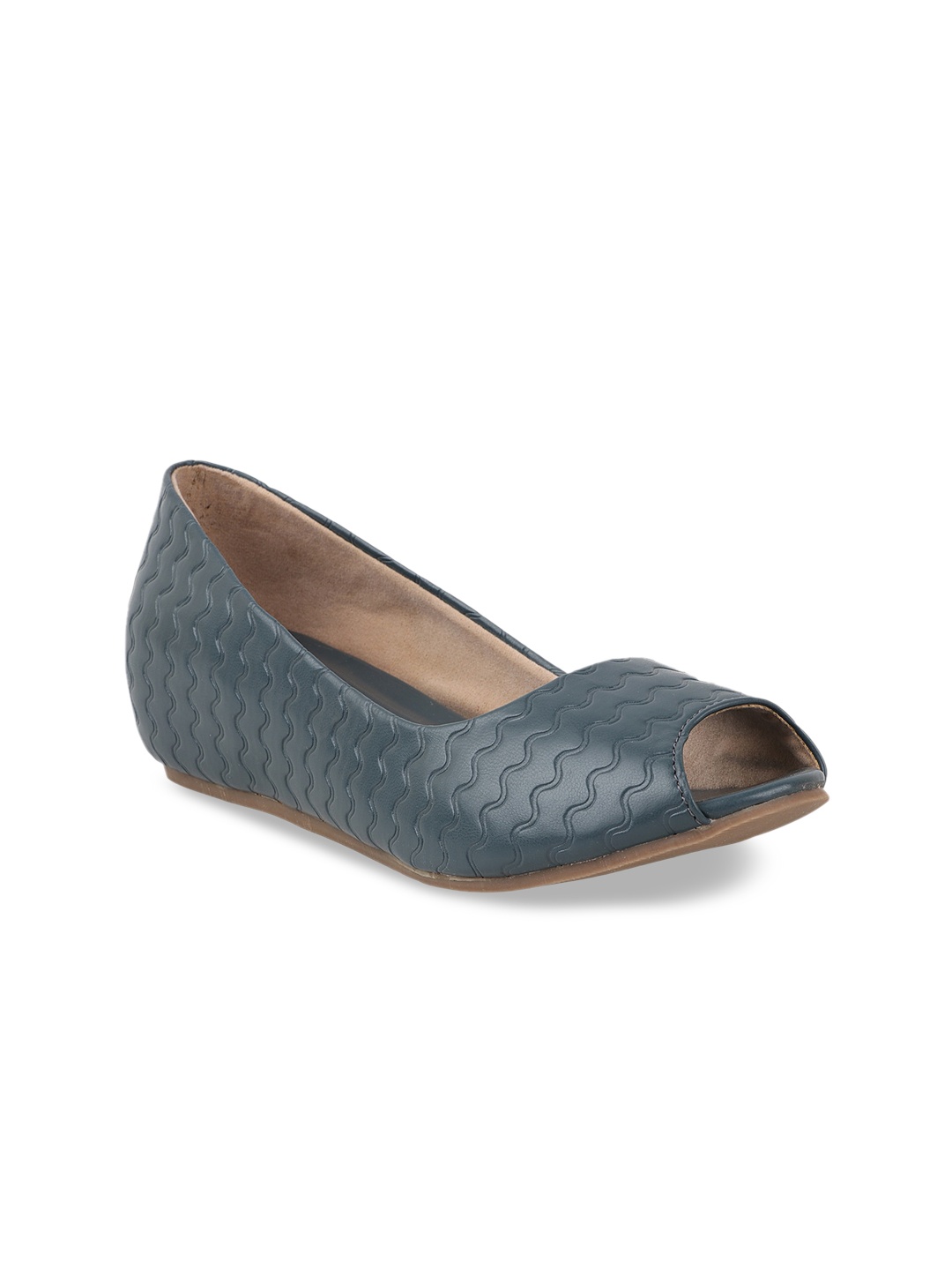 

THE WHITE POLE Women Navy Blue Flats