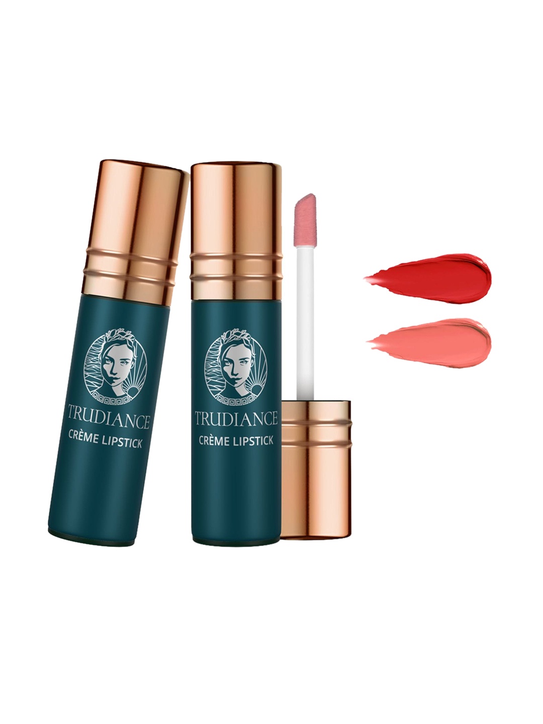 

TRUDIANCE Set of 2 Creme Lipstick 4g, Red