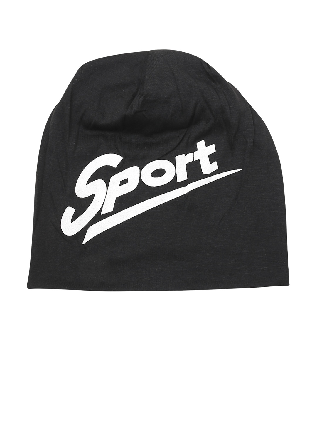 

iSWEVEN Unisex Black Cotton Caps