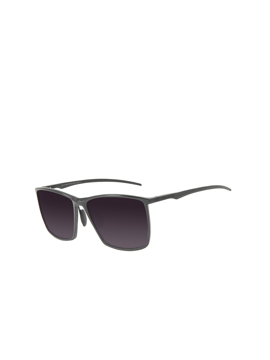 

Chilli Beans Unisex Purple Lens & Black Square Sunglasses with UV Protected Lens