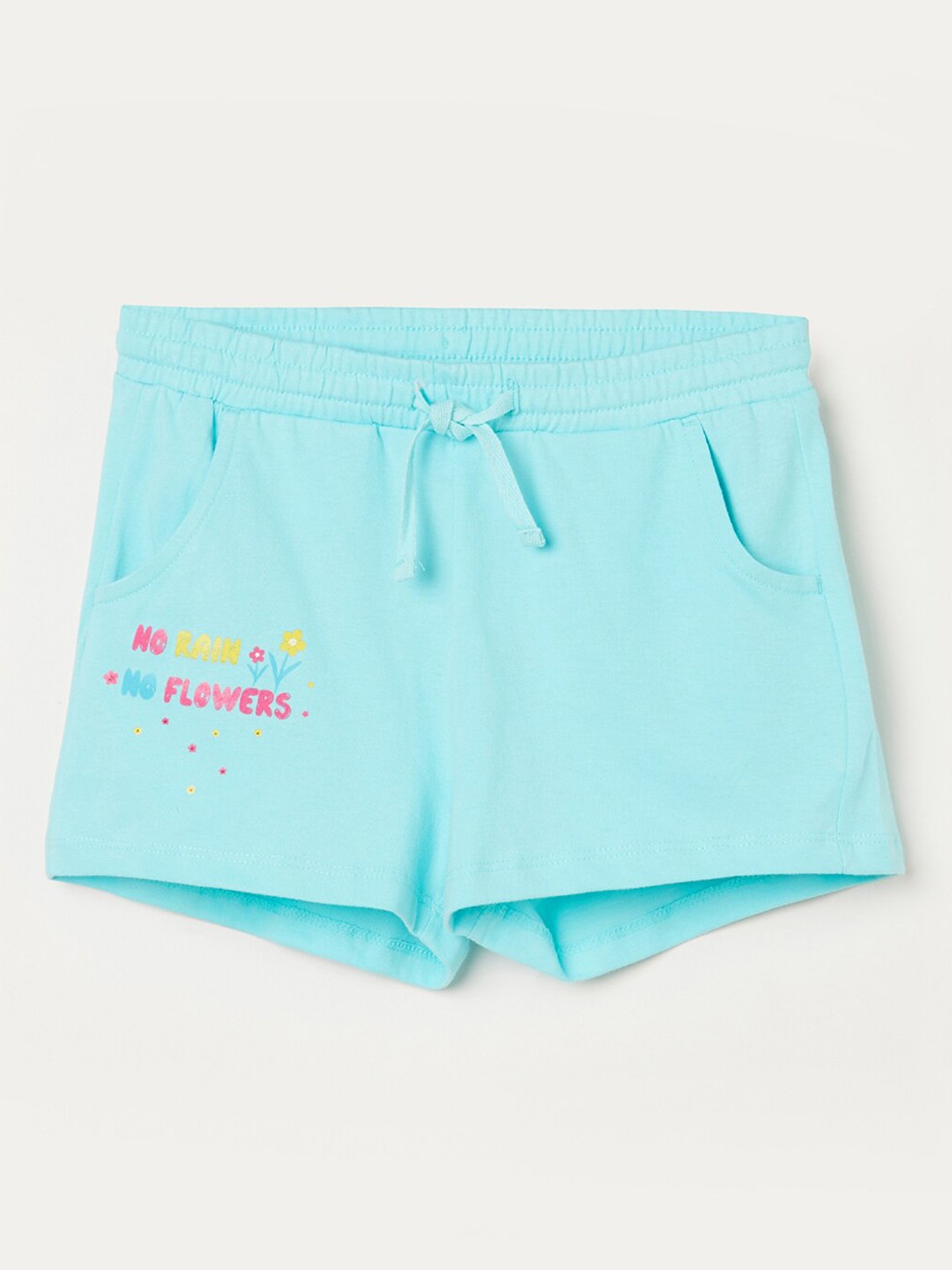 

Fame Forever by Lifestyle Girls Blue Printed Shorts