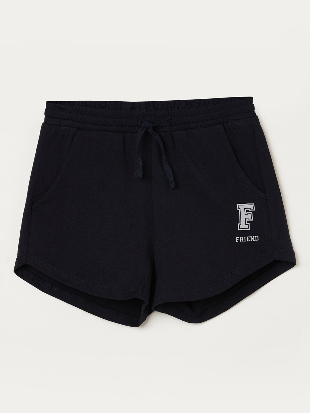 

Fame Forever by Lifestyle Girls Navy Blue Cotton Shorts