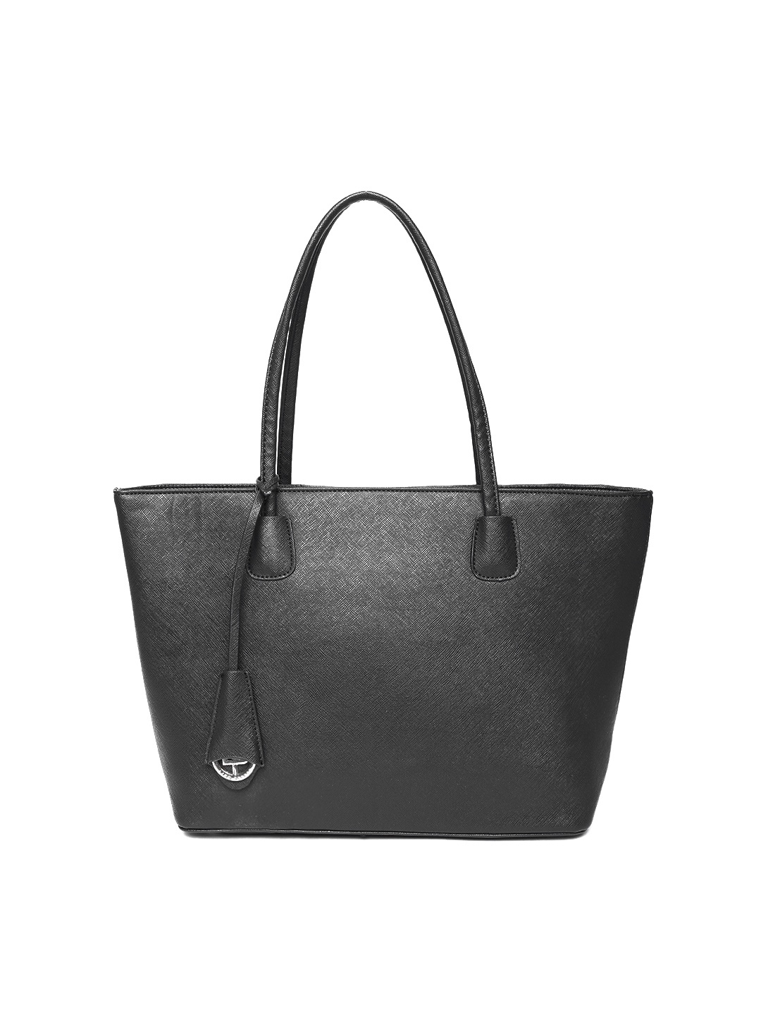 

Lino Perros Black Solid Shoulder Bag