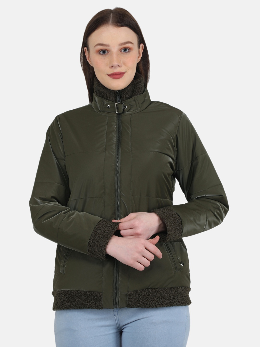 

Monte Carlo Solid Padded Jacket, Olive