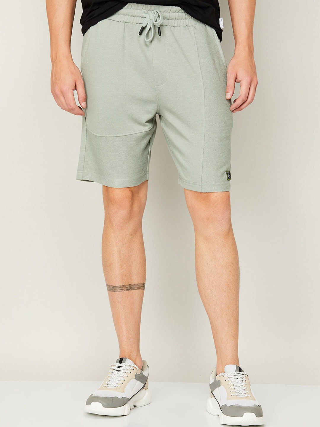 

Forca by Lifestyle Men Green Sports Shorts