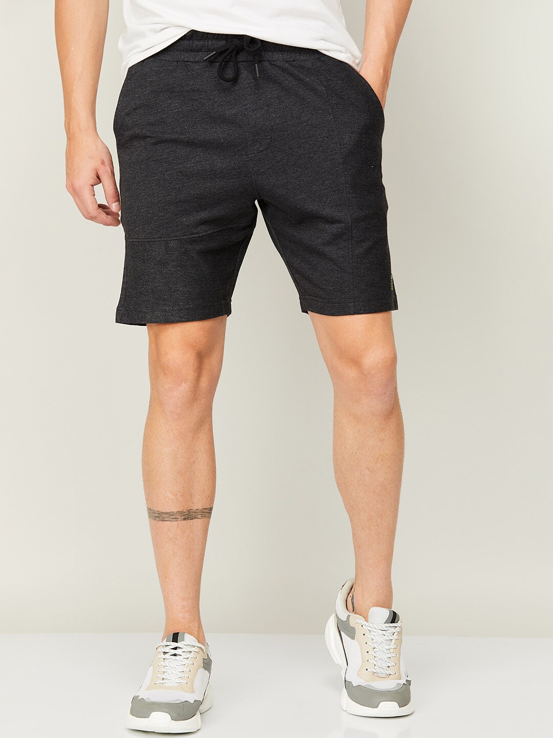

Forca by Lifestyle Men Black Cotton Shorts