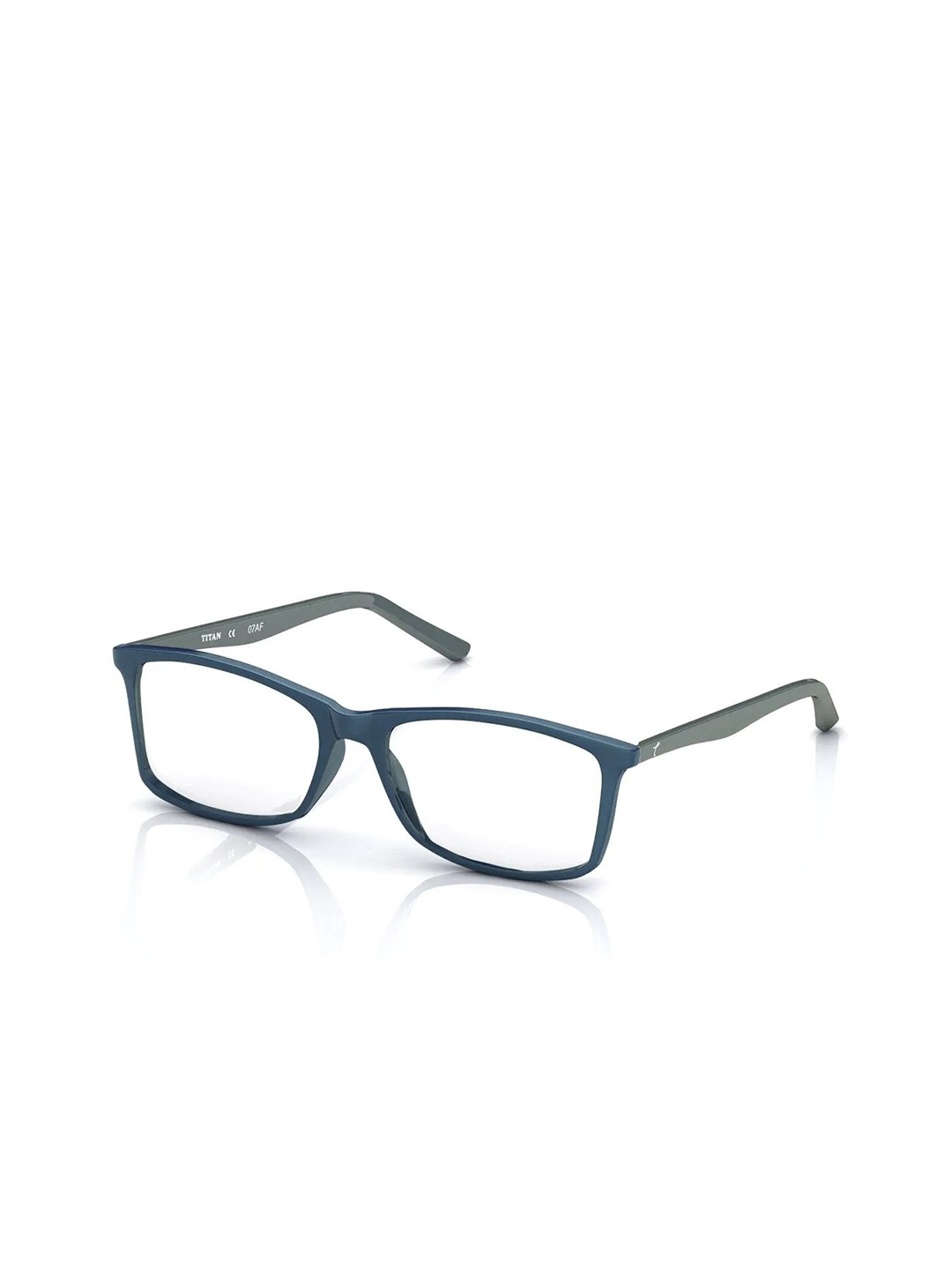 

Titan Unisex Blue Full Rim Square Frames