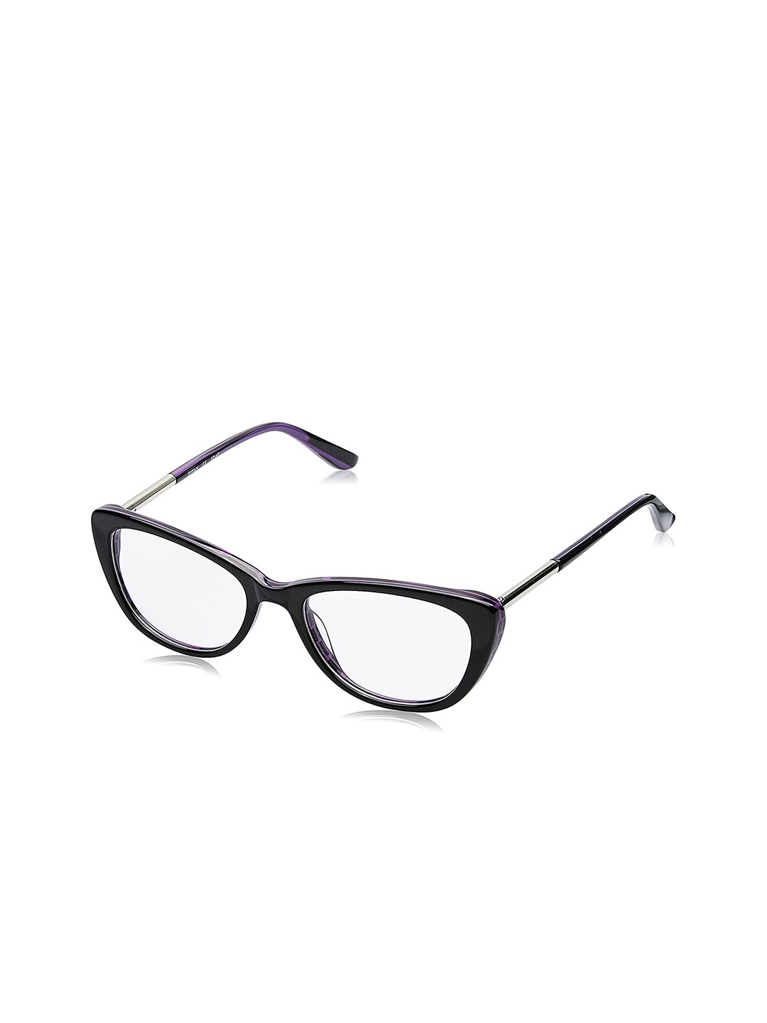 

Titan Adults Unisex Purple & Black Full Rim Cat eye Frames