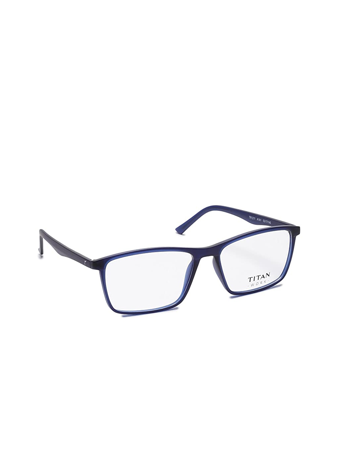 

Titan Unisex Blue Full Rim Square Frames