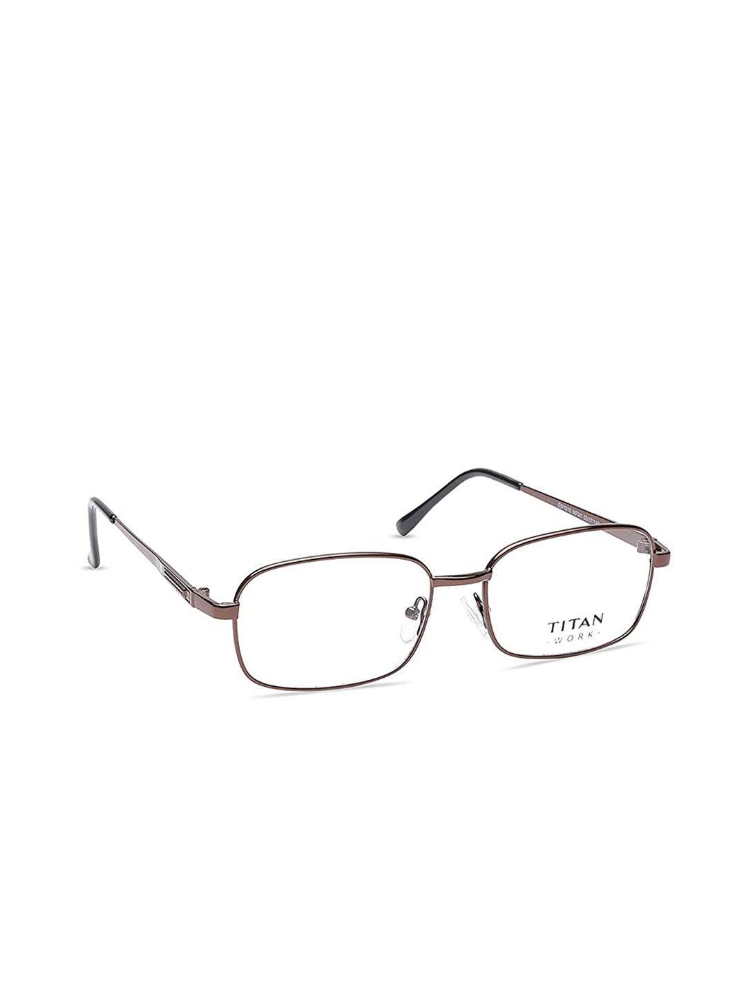 

Titan Unisex Bronze-Toned Full Rim Rectangle Frames