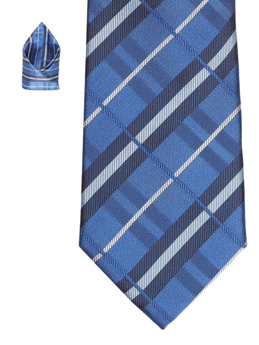 

Lino Perros Blue Striped Men Accessory Gift Set