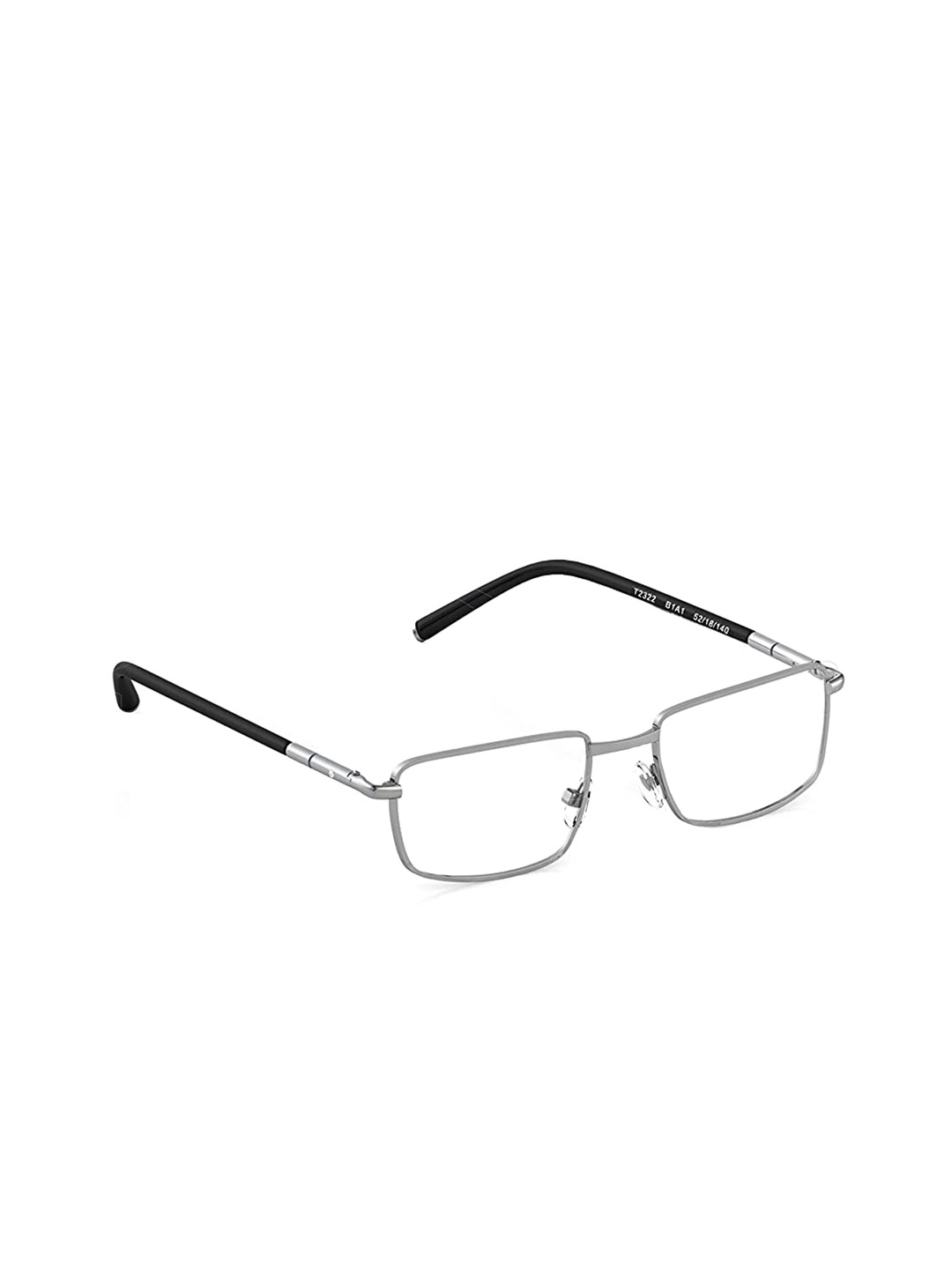 

Titan Unisex Silver-Toned Full Rim Rectangle Frames