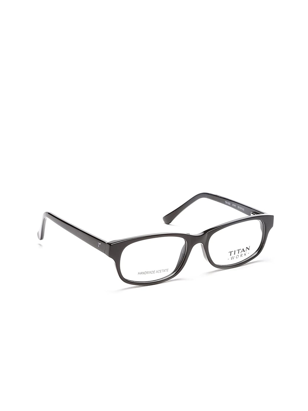 

Titan Unisex Black Full Rim Rectangle Frames