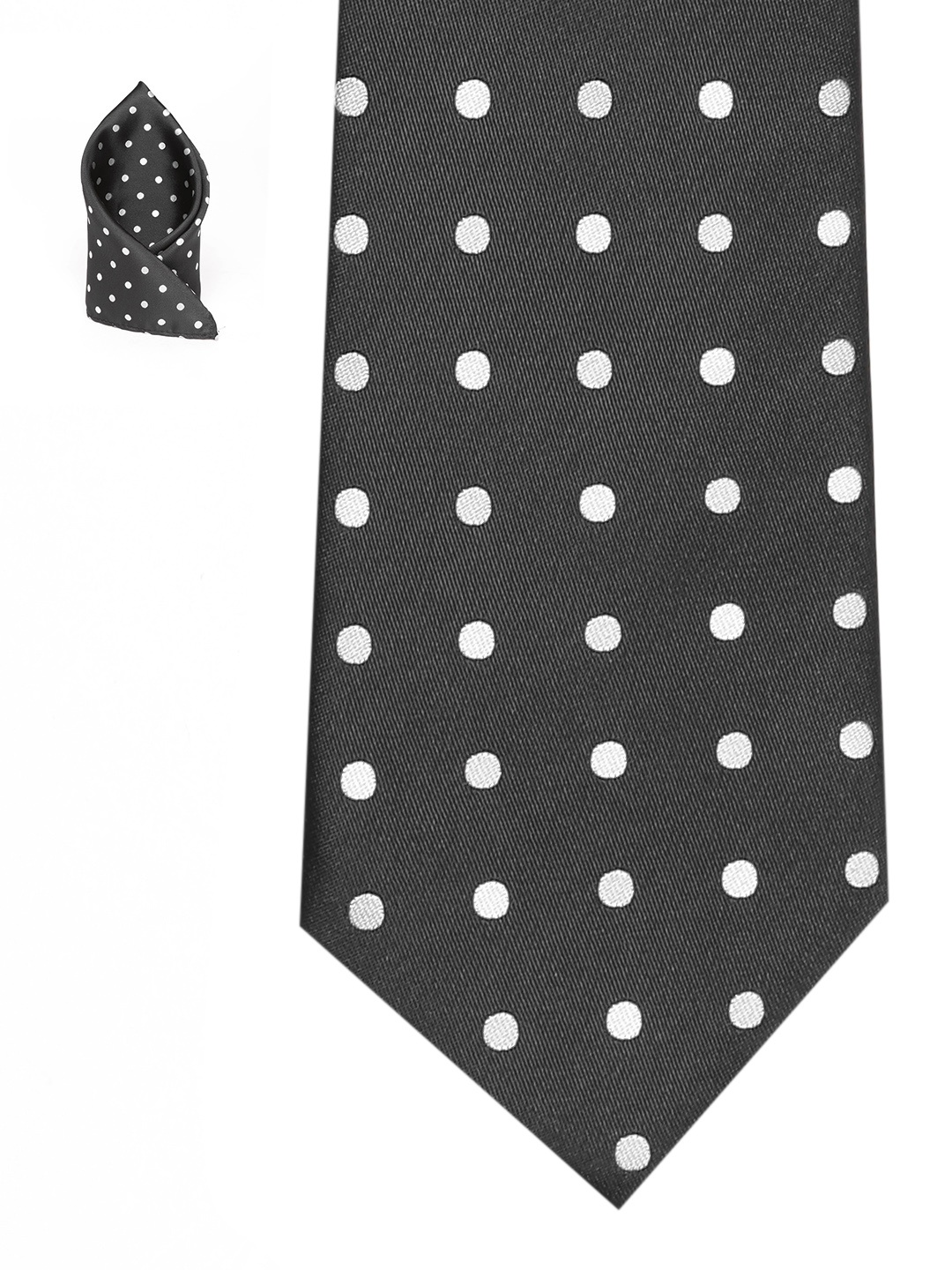 

Lino Perros Men Black Patterned Accessory Gift Set