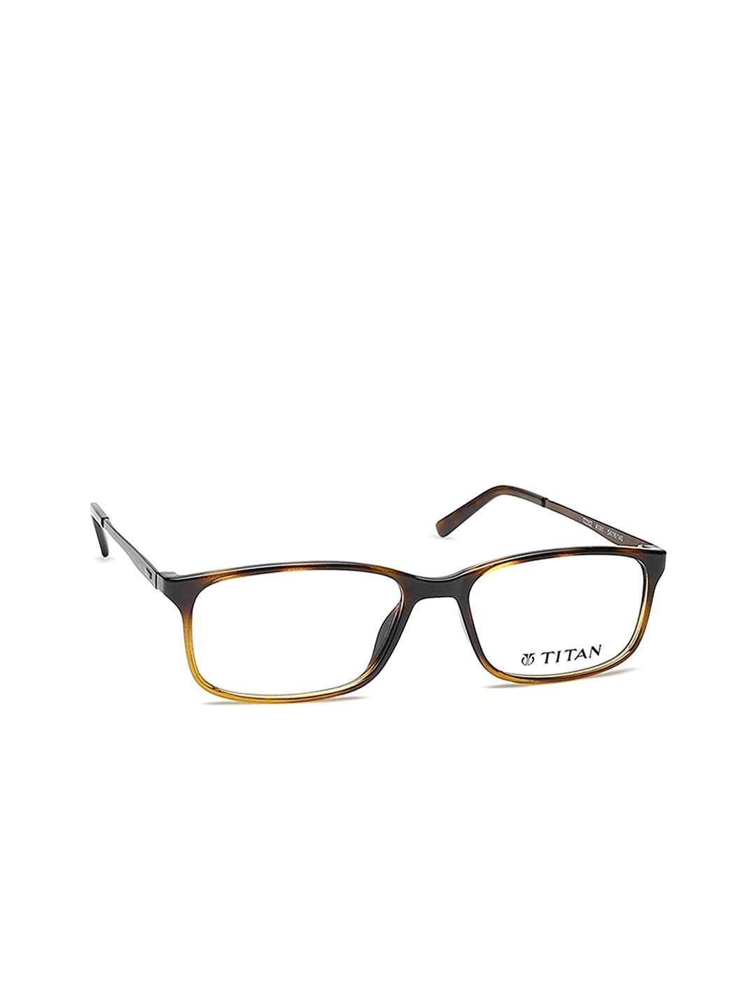 

Titan Unisex Brown Full Rim Rectangle Frames