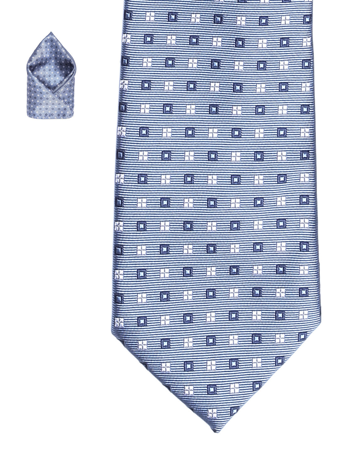 

Lino Perros Men Blue Patterned Accessory Gift Set