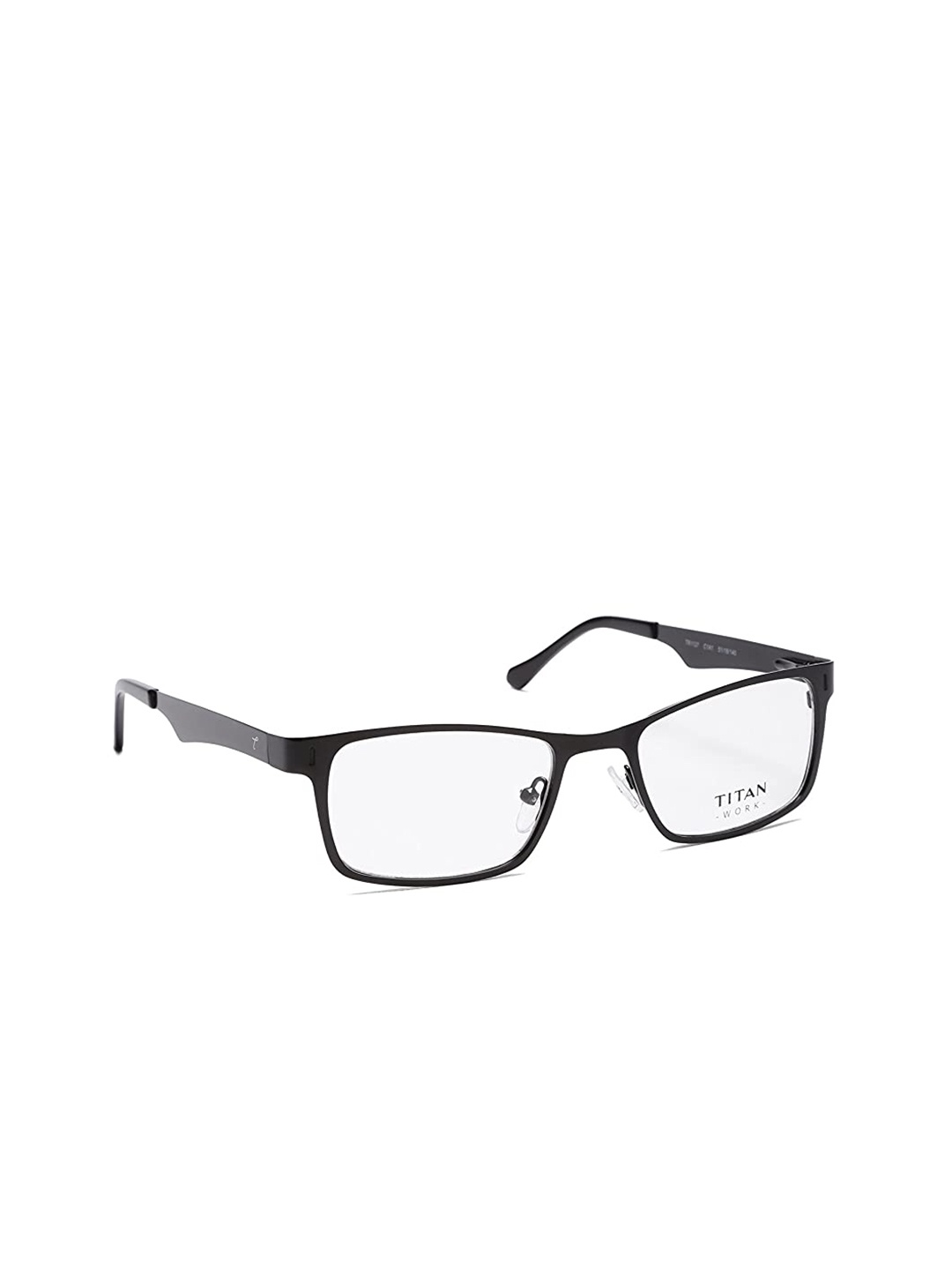 

Titan Unisex Black Full Rim Rectangle Frames TR1127C1A1