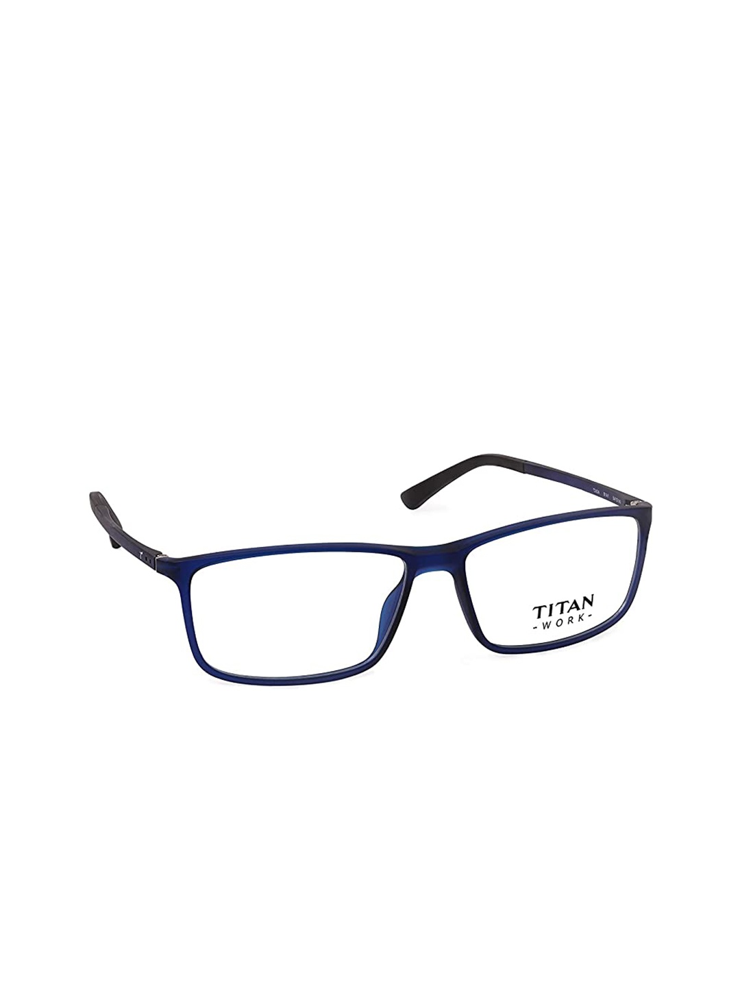 

Titan Unisex Blue Full Rim Rectangle Frames