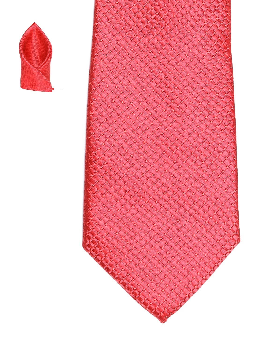 

Lino Perros Men Red Patterned Accessory Gift Set