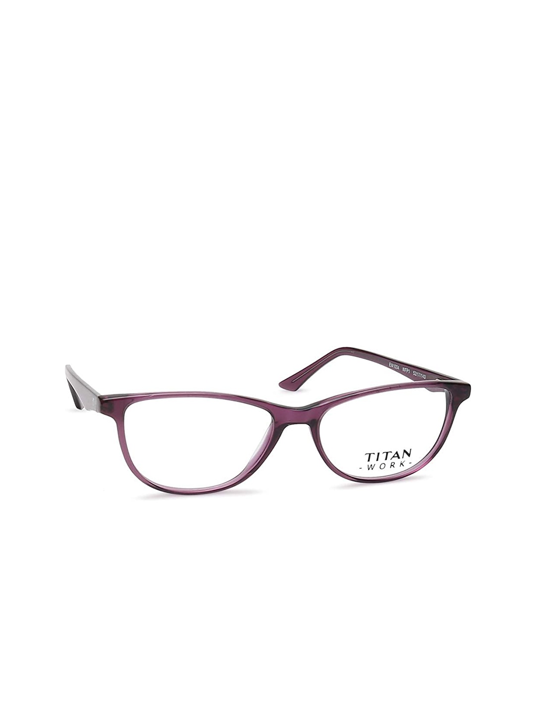 

Titan Unisex Purple Full Rim Cateye Frames