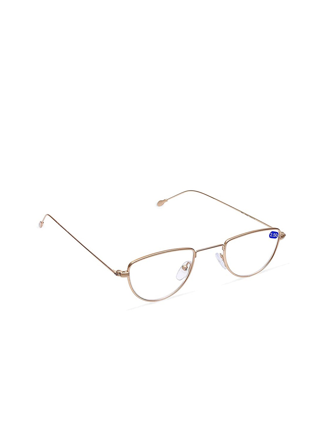 

Titan Unisex Gold-Toned Full Rim Oval Frames