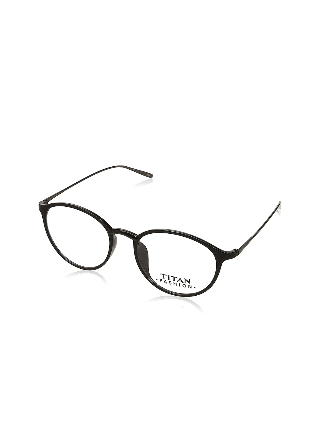 

Titan Black Full Rim Round Frames T2390A1A1