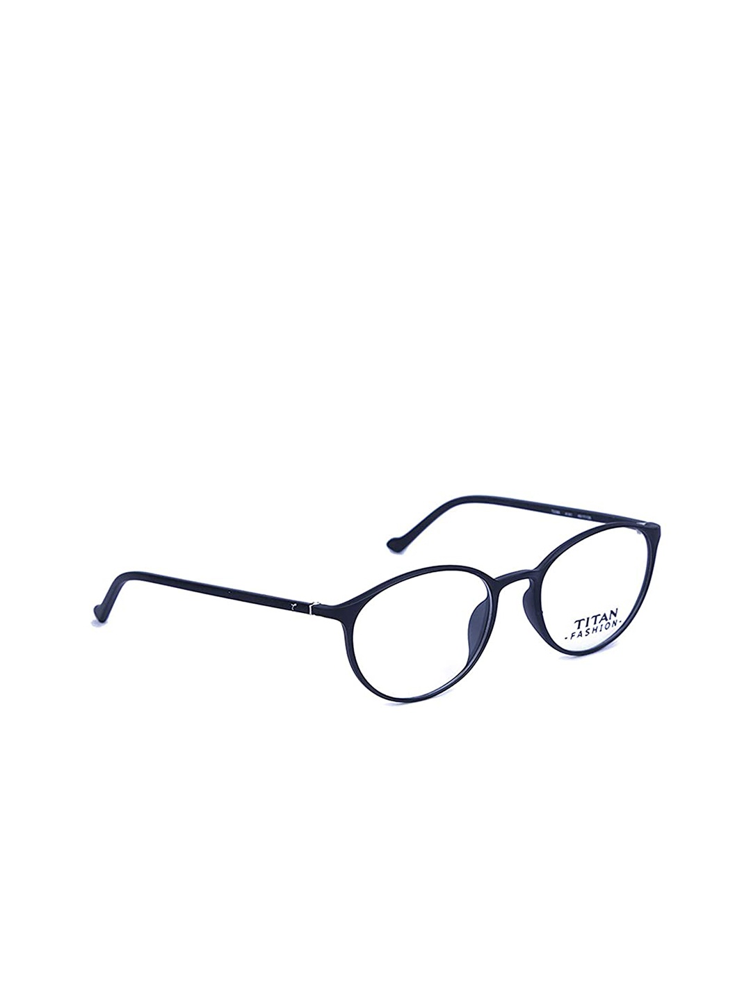 

Titan Unisex Black Full Rim Round Frames