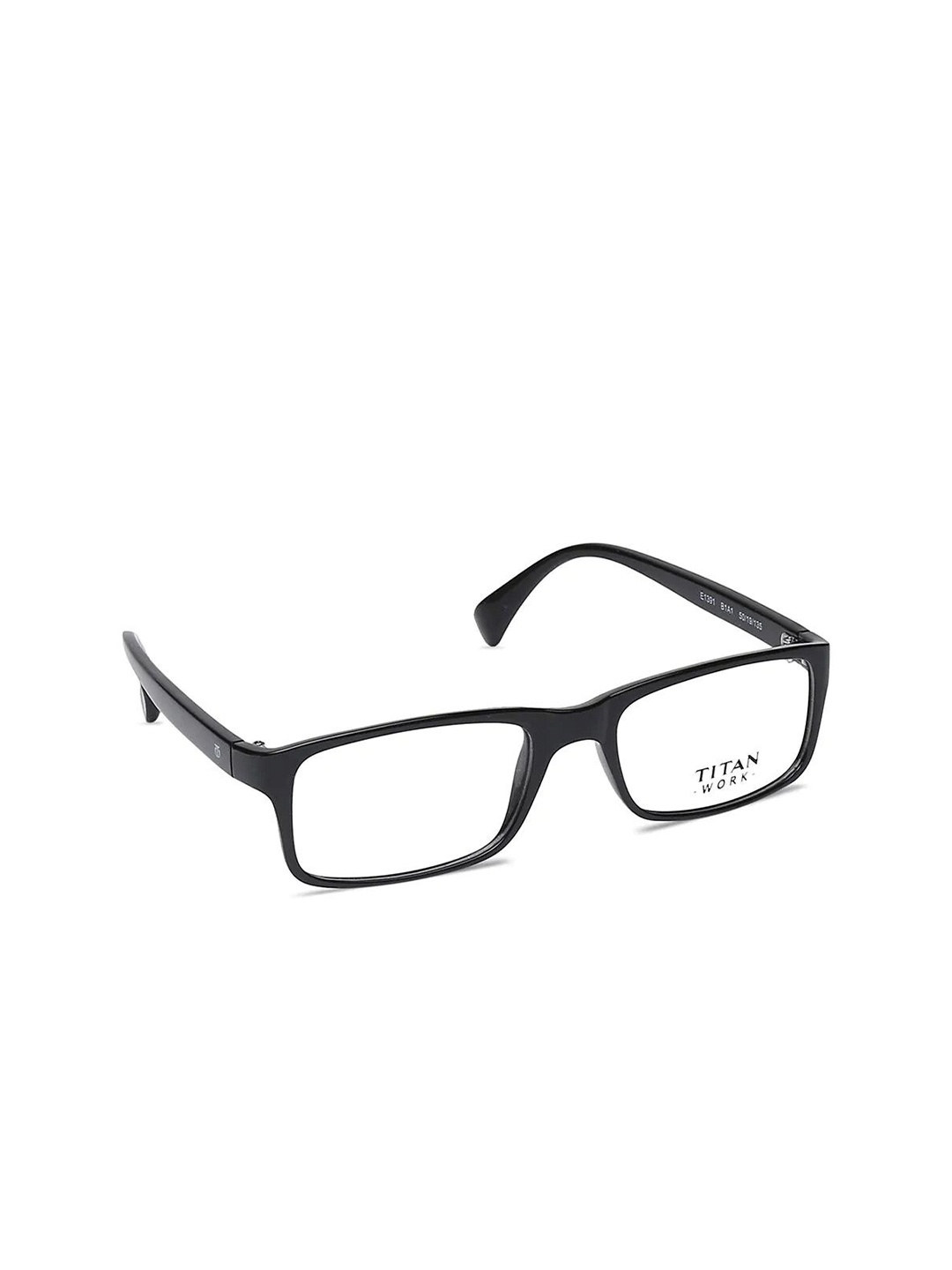 

Titan Unisex Black Full Rim Rectangle Frames