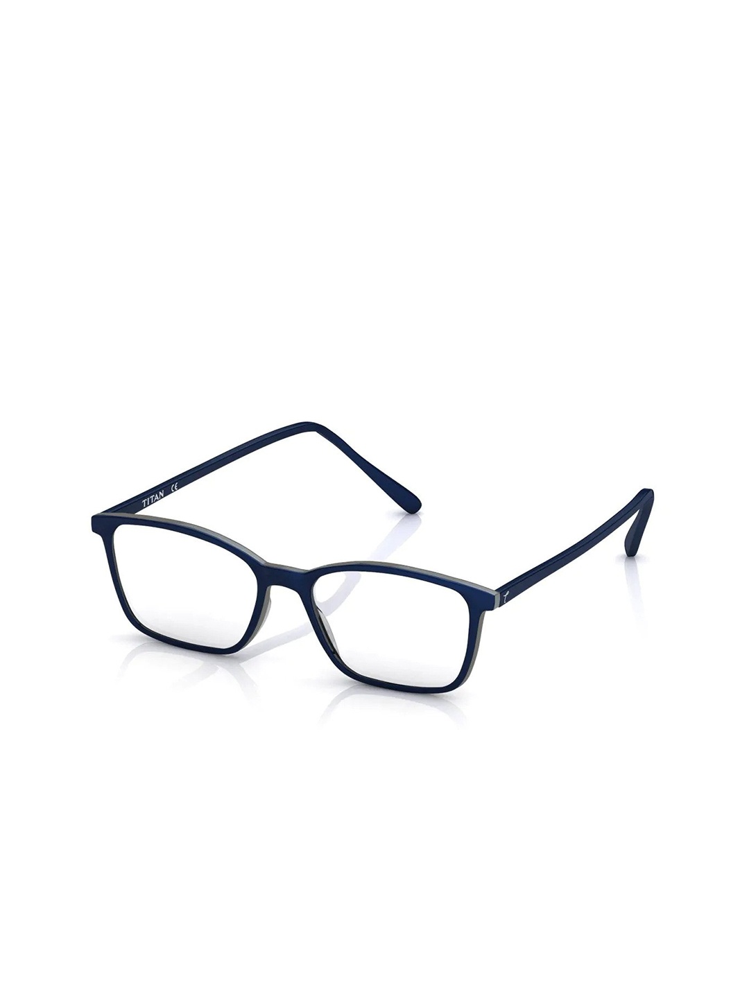

Titan Unisex Blue Full Rim Square Frames