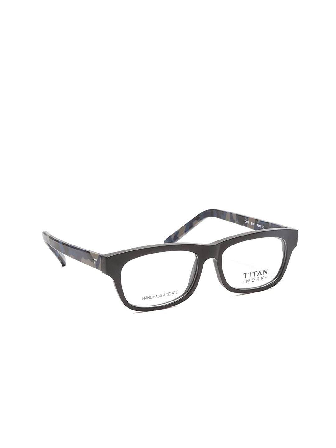 

Titan Black Full Rim Rectangle Frames T2186B1A1