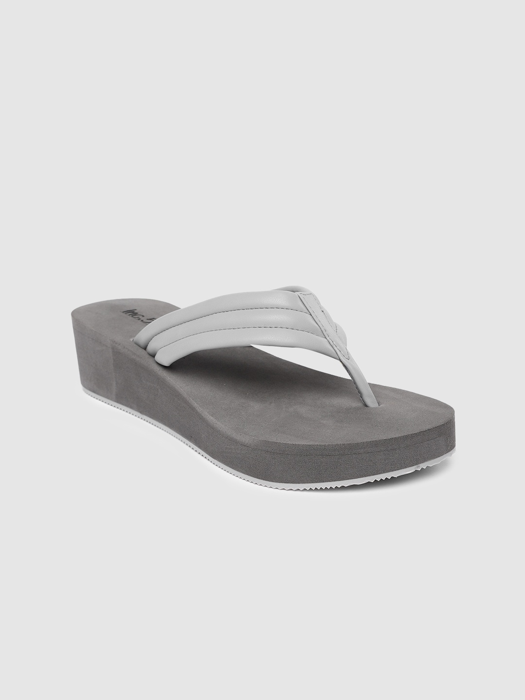 

Inc 5 Grey Solid Comfort Heels