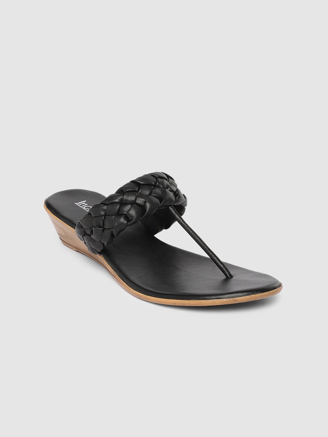 

Inc 5 Black Wedge Sandals