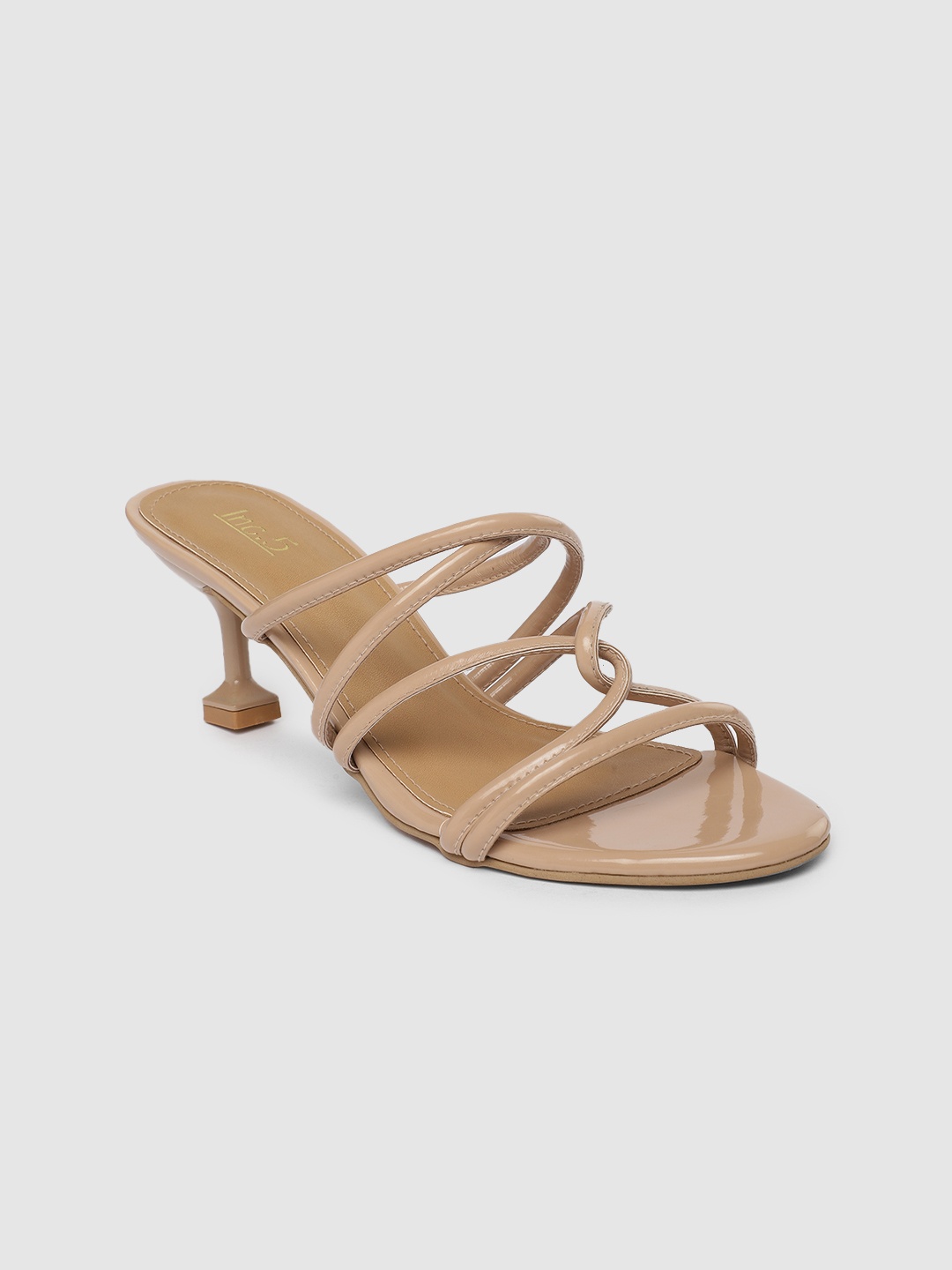 

Inc 5 Women Beige Solid Heel Sandals