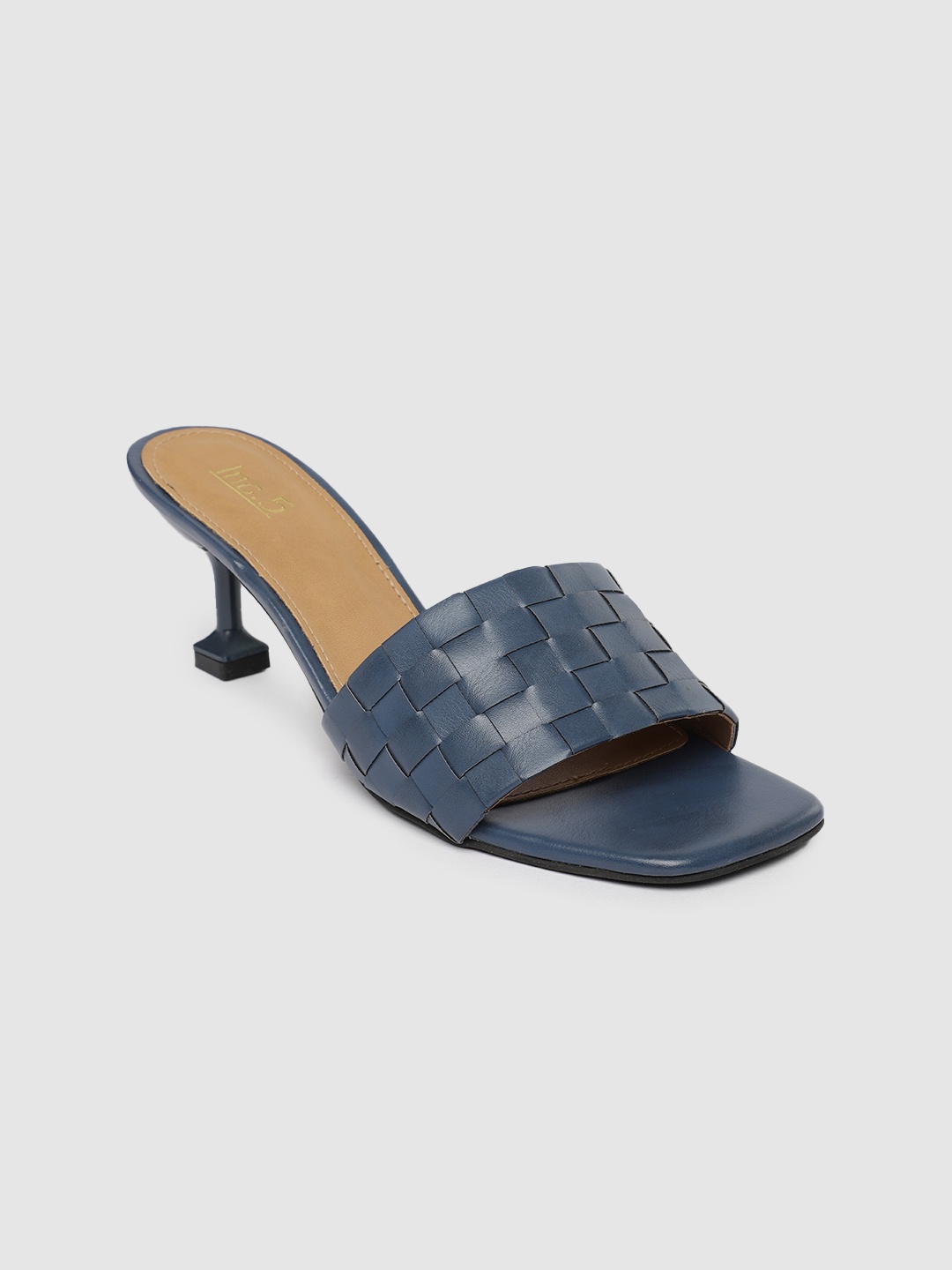 

Inc 5 Women Navy Blue Kitten Sandals