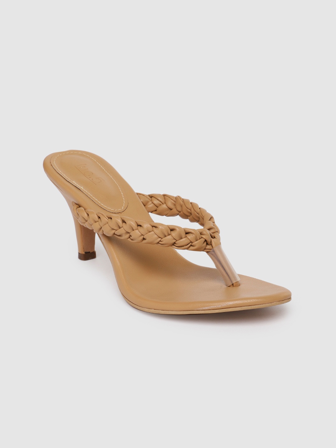

Inc 5 Women Beige Open Toe Heels
