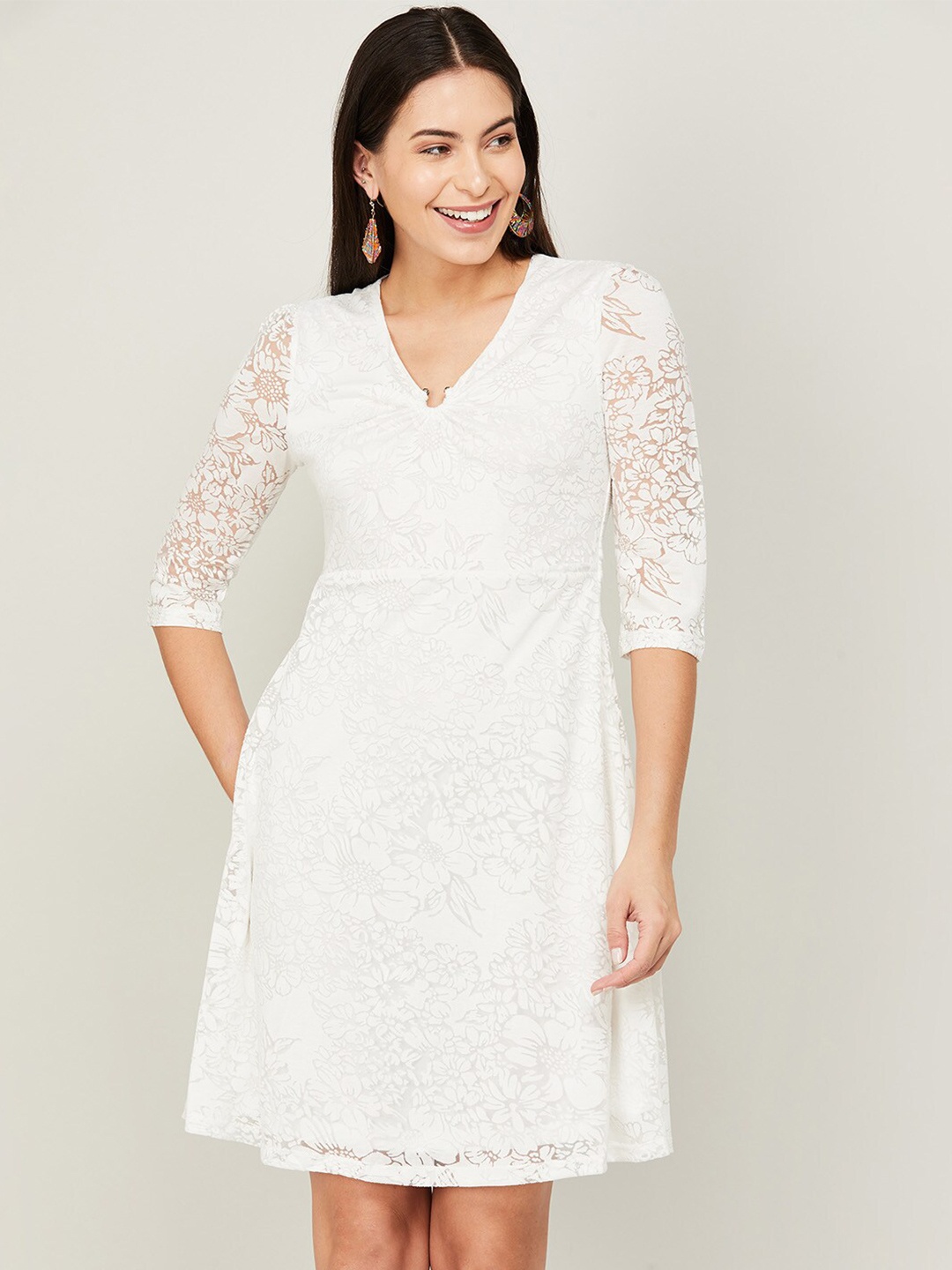 

CODE by Lifestyle White Dress