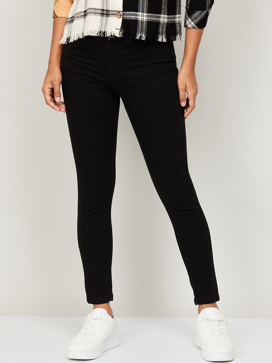 

Ginger by Lifestyle Women Black High-Rise Jeans