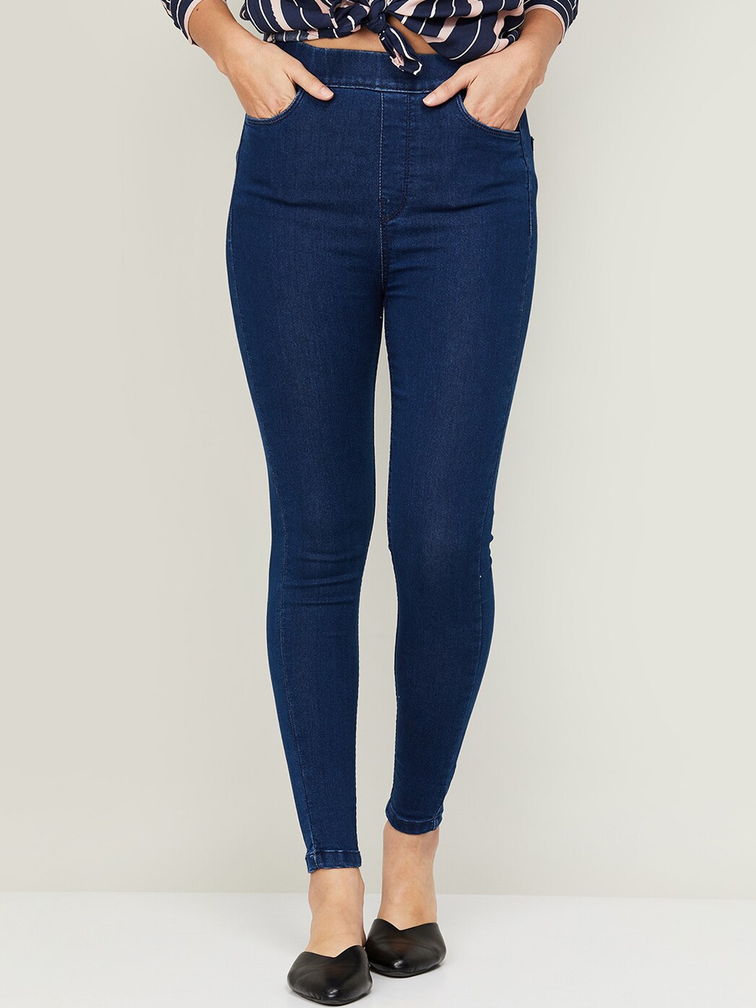 

Ginger by Lifestyle Women Blue High-Rise Jeans