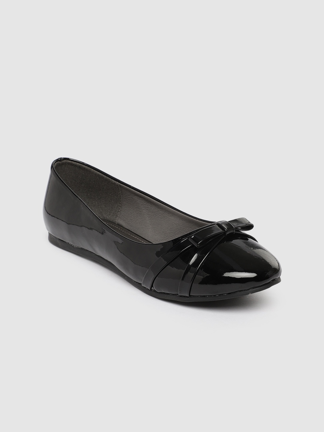 

Inc 5 Women Black Solid Ballerinas