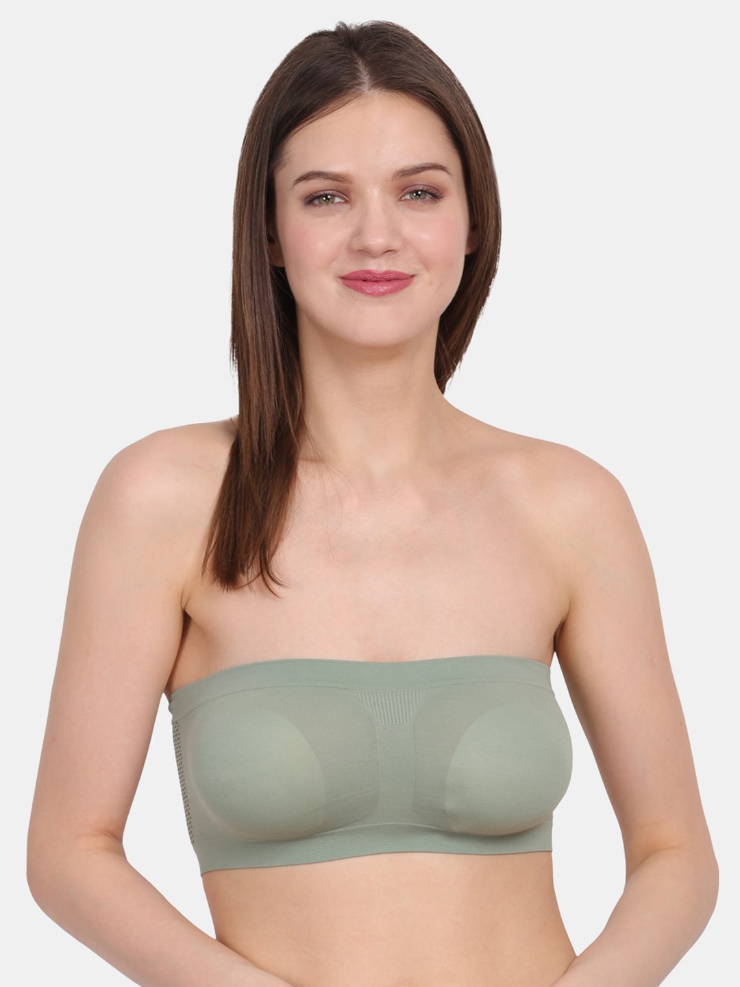 

Amour Secret Women Green Non Padded Tube Bra