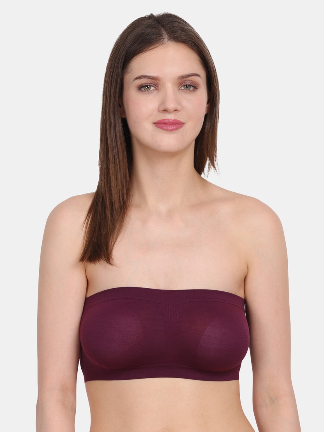 

Amour Secret Purple Bandeau Bra