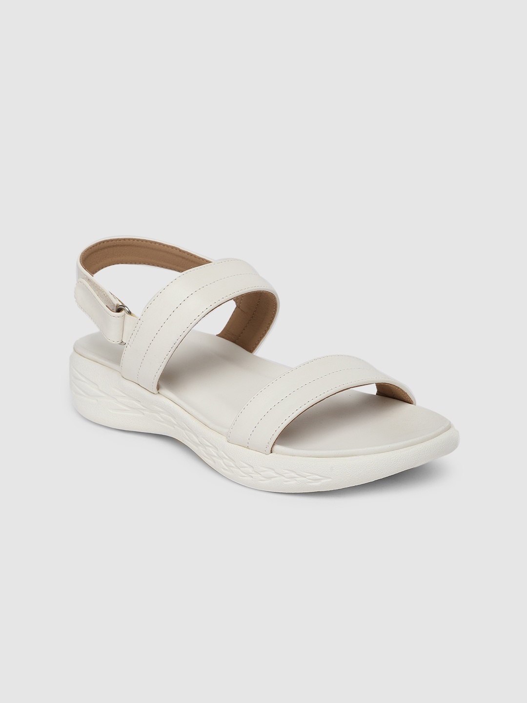 

Inc 5 White Solid Comfort Heels