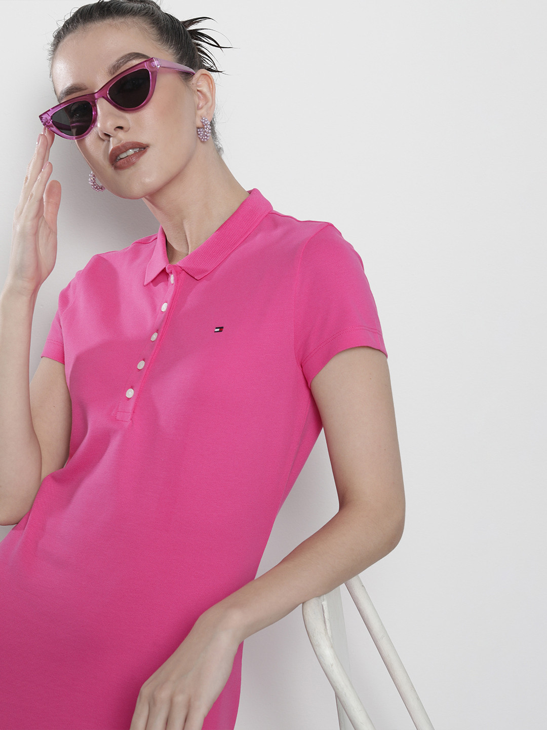 

Tommy Hilfiger Pink T-shirt Dress