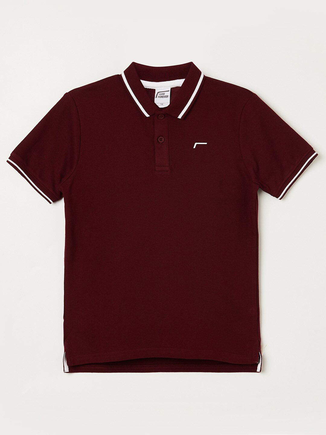 

Fame Forever by Lifestyle Boys Red Polo Collar T-shirt