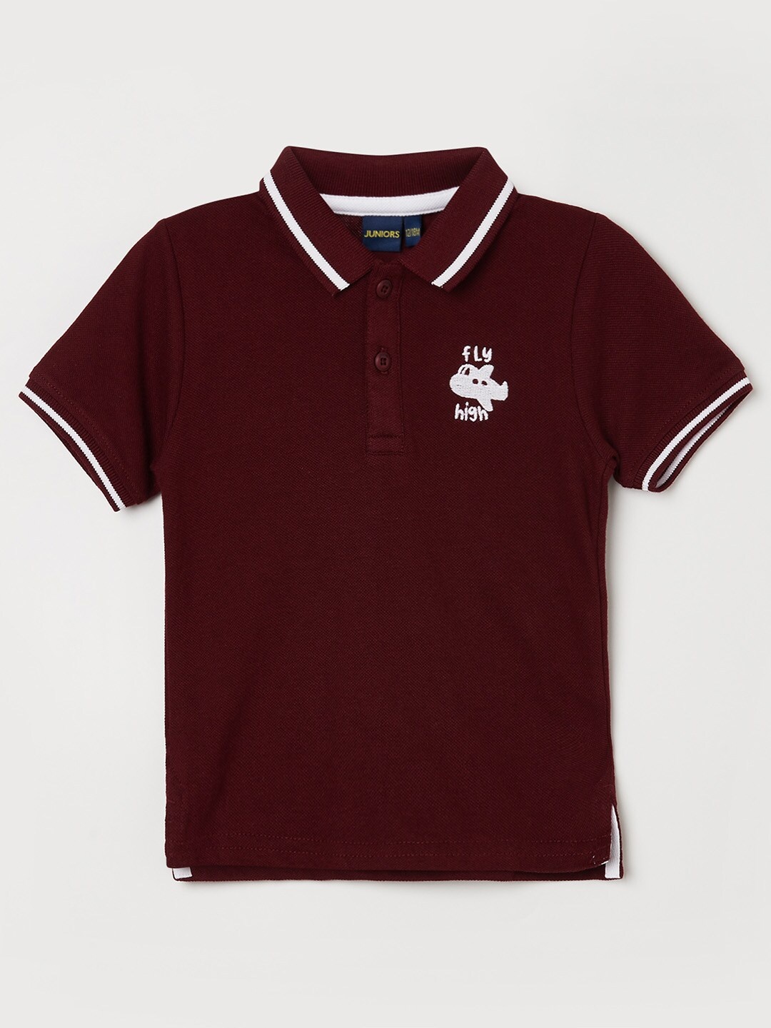 

Juniors by Lifestyle T-Shirt Printed Wine Cotton, Red