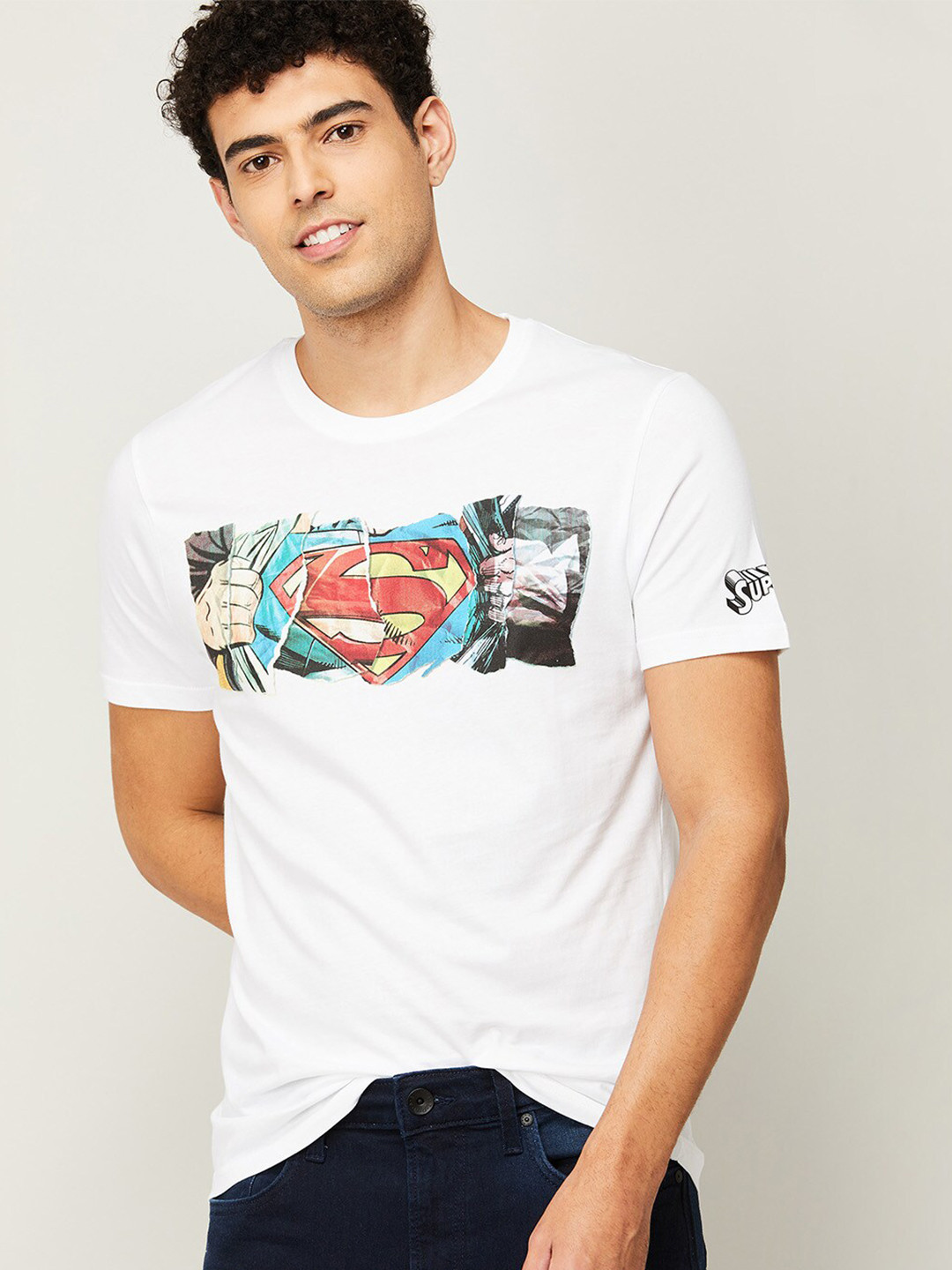 

Fame Forever by Lifestyle Men White Printed T-shirt