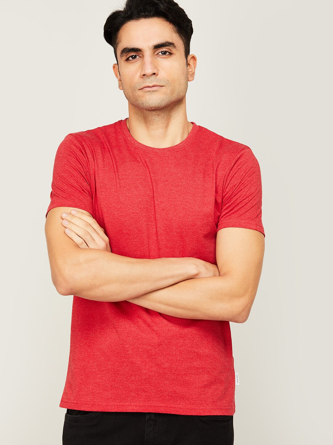 

Fame Forever by Lifestyle Men Red Solid T-shirt