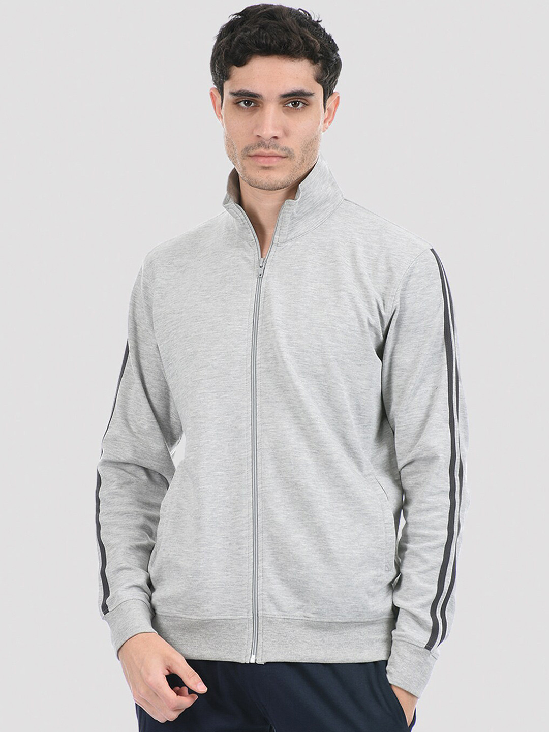 

ONEWAY Men Grey Sweatshirt