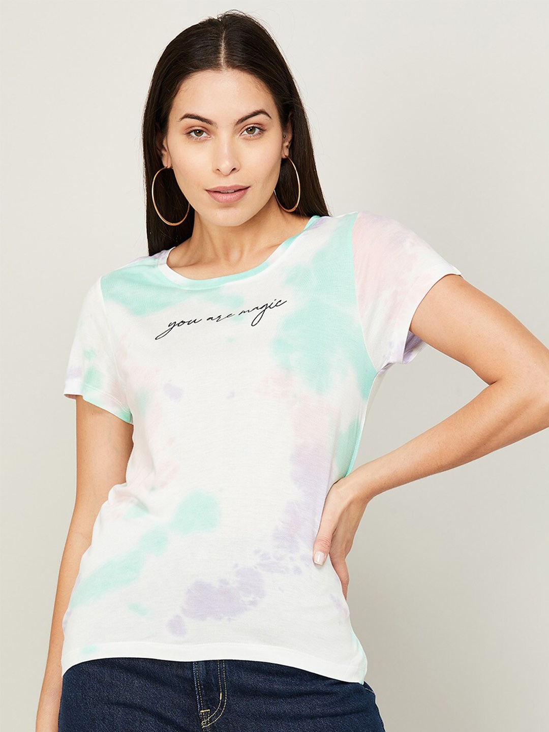 

Fame Forever by Lifestyle Women Purple Printed T-shirt